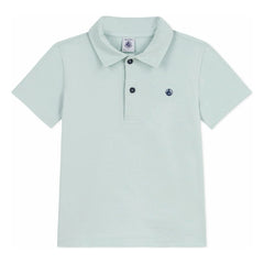 Petit Bateau - Organik pamuklu polo tişört | Turkuaz