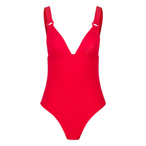 Anja Paris - L'Unique One-Piece Swimsuit | Red