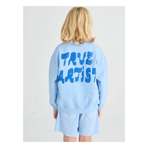 True Artist - Sweatshirt No.11 Bird Organic Cotton | Light Blue
