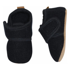 Melton - Klassische Wollpantoffeln | Marine
