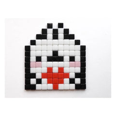 Pixel Corner - Pixel Art Seti - Molang & Love | Beyaz