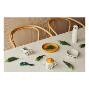 Liewood - Vivi silikon tabak seti - 4'lü set | Around the world/Sandy