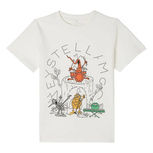 Stella McCartney Kids - Stella Insectes Organic Cotton T-Shirt | Ivory