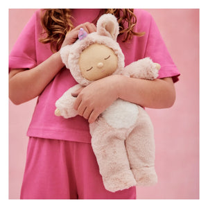 Olli Ella - Cozy Dinkum Unicorn Plush Toy | Pink