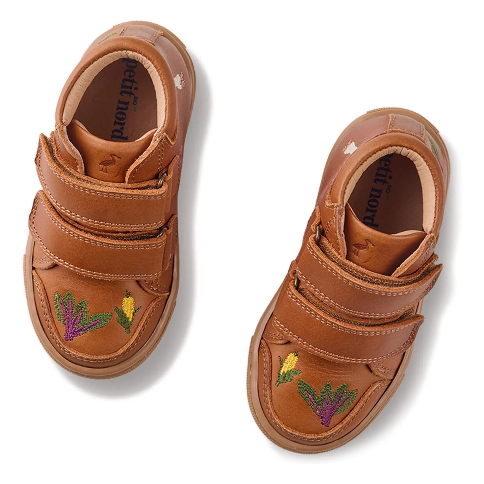 Petit Nord - Sonbahar Hasadı Çizik Sneakers - Uniqua Koleksiyonu | Konyak