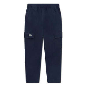 Lacoste - Organik Pamuk Kordonlu Kargo Pantolon | Lacivert