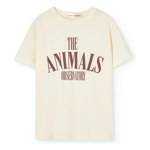 The Animals Observatory - Pupfish T-Shirt aus Bio-Baumwolle | Weiß