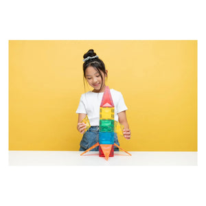 Connetix - Light Rocket Pack - 30 parça | Rainbow