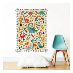 Poppik - Renkli Dinozor Poster Çıkartmaları