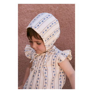 birinit - Béguin Sariñena Organic Cotton Flower | Ivory