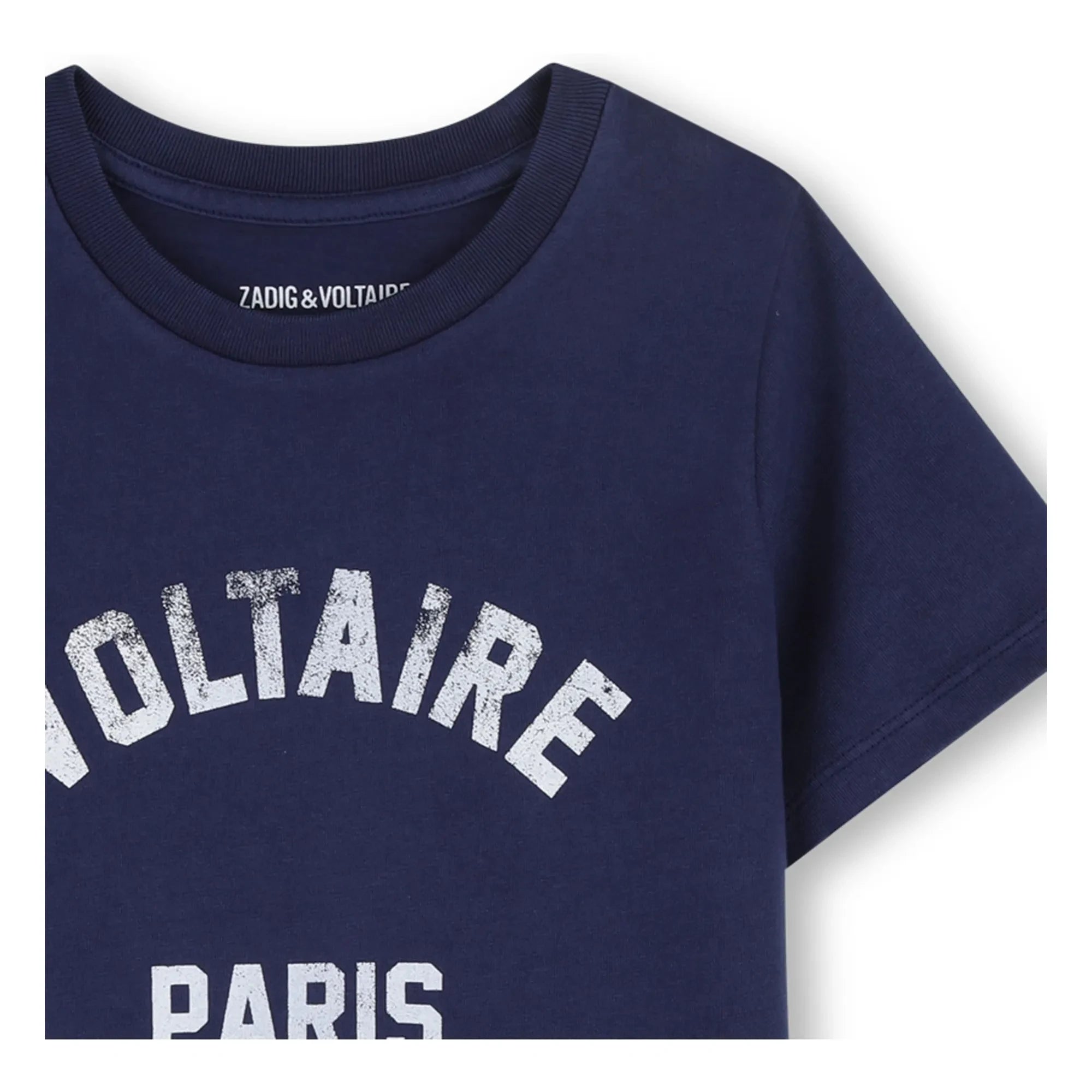Zadig & Voltaire - T-Shirt-Kleid Paris | Dunkelblau