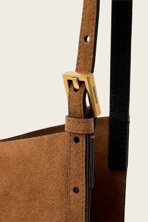 AllSaints kadın süet shopper çanta ARA
