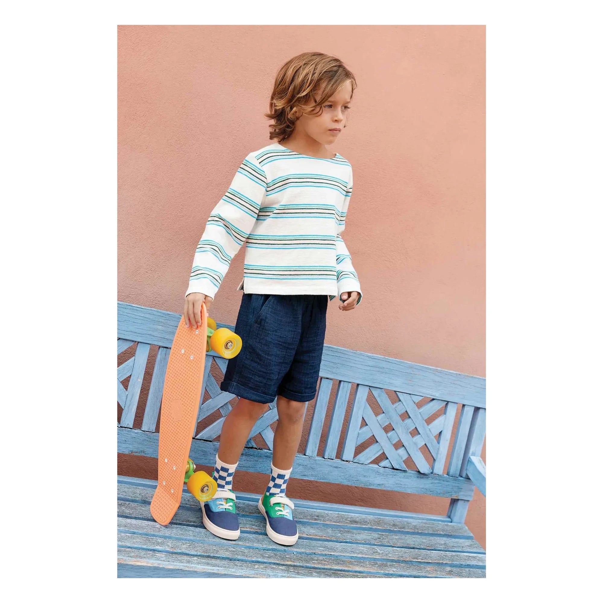 Bonton - Board Easy Bağcıklı Sneakerlar | Lacivert