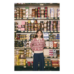 birinit - Duck Polo Yaka Kazak Merino Yün | Bordo