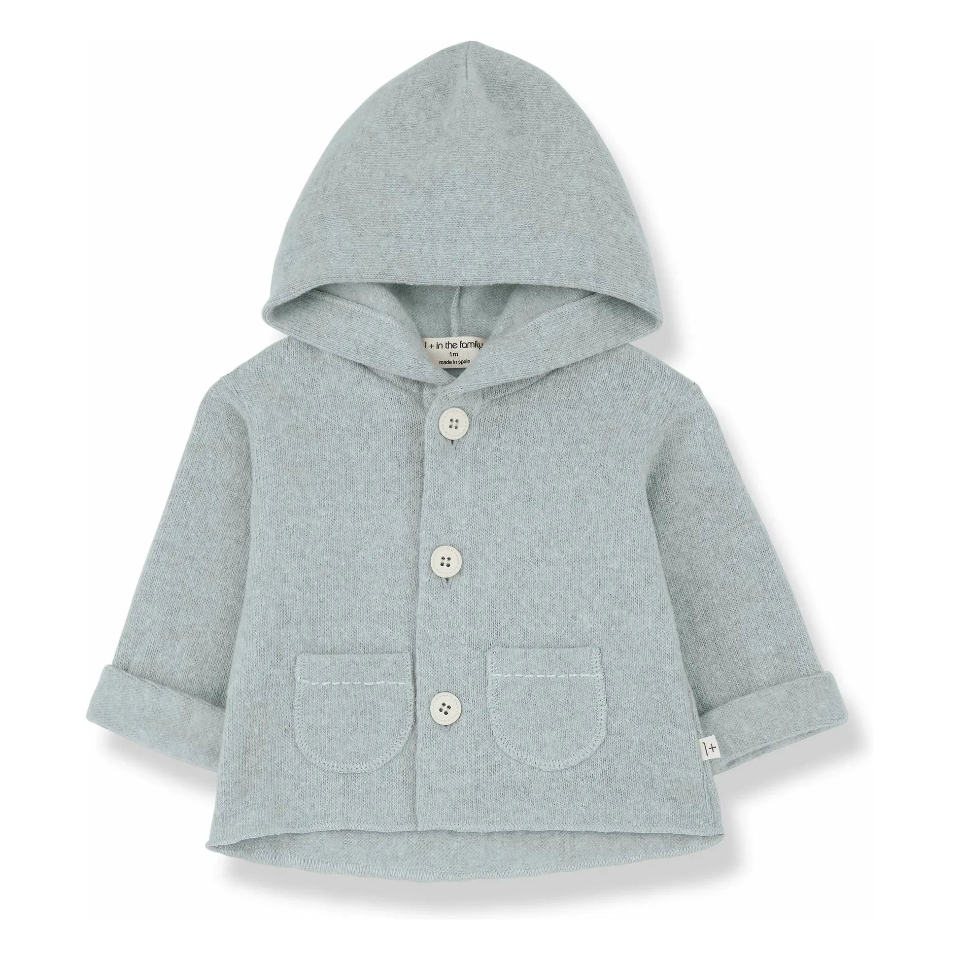 1+ in the family - Fred Jacke | Grau blau