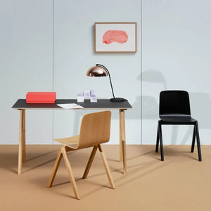 Hay - CPH 90 Tisch, Eiche, schwarze Beschichtung, Ronan & Erwan Bouroullec | Schwarz