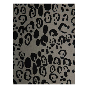 Mini Rodini – Leggings aus Bio-Baumwolle mit Leopardenmuster | Grau