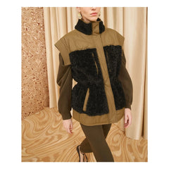 Ulla Johnson – Shiloh ärmellose Jacke | Schwarz