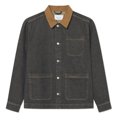 Les Deux - Layton Denim Overshirt | Siyah