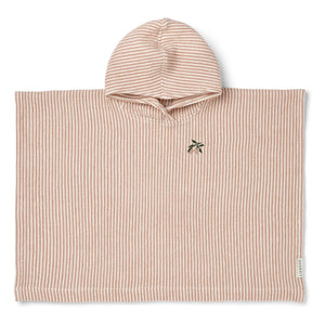 Liewood - Poncho Paco | Y/D gestreift Tuscany Rose/Creme de la Creme