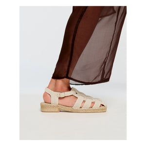 Naguisa - Bermeo Sandalette | Ecru