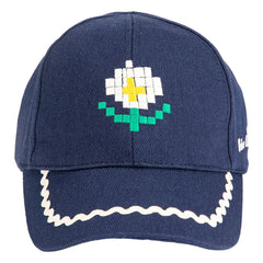 Bobo Choses - Marguerite Hat Made from Recycled Fibers | Navy Blue
