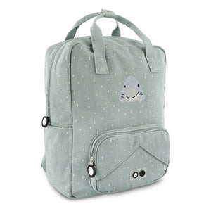 Trixie - Mr Shark großer Rucksack | Grau