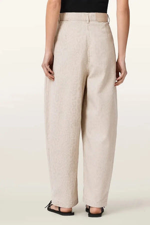 AllSaints pamuklu baggy kadın pantolonu BECCA