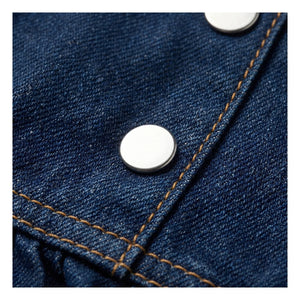 Smallable Kid - Ema kopçalı etek | Denim mavi