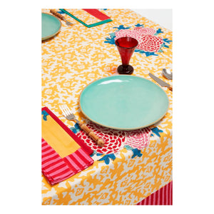 Lisa Corti - Arabesque Tablecloth Corolla | Yellow