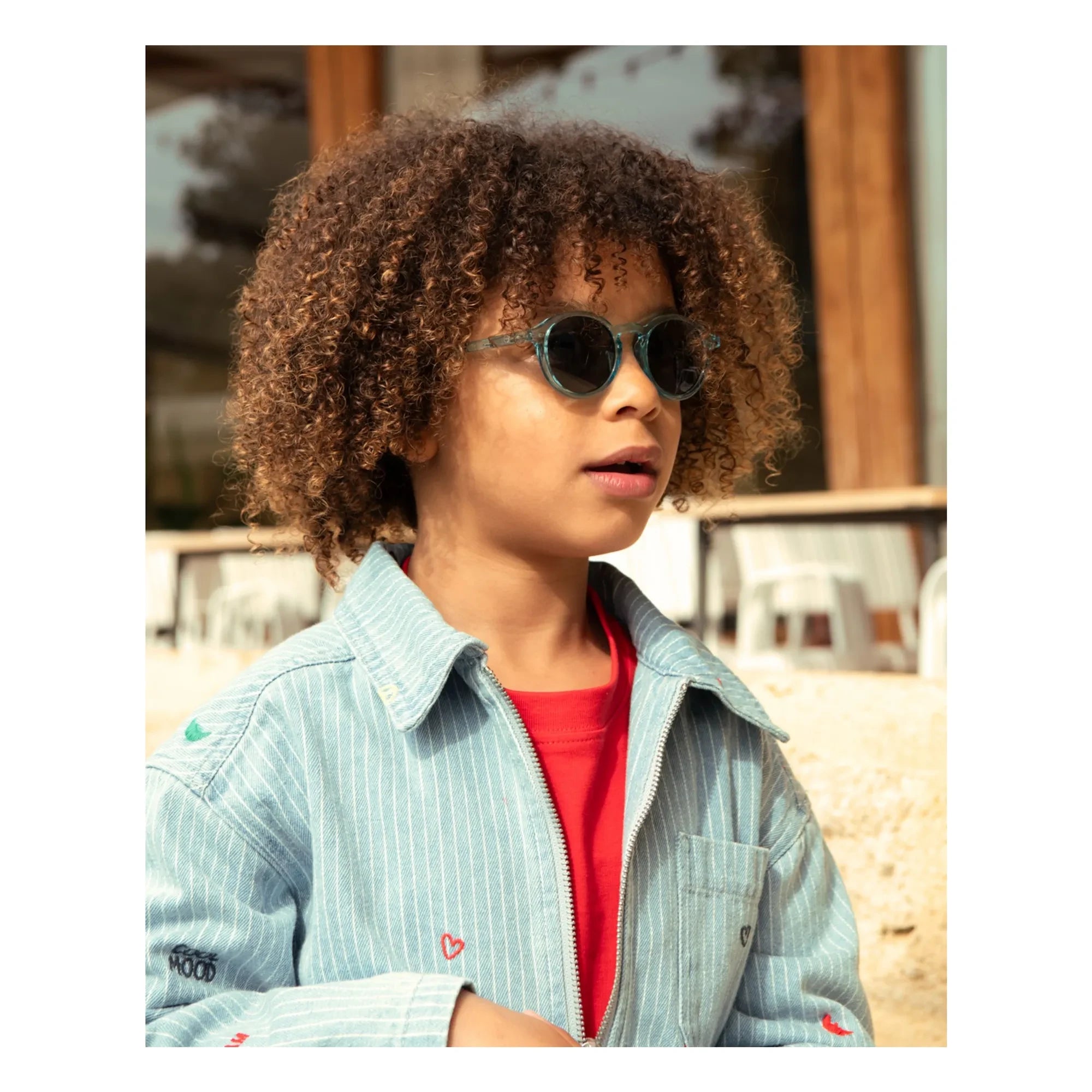 IZIPIZI - Sunglasses #D Junior | Light Blue