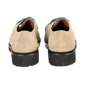 Bobo Choses - Wallabees Renk Bloklu Deri Ayakkabılar | Bej