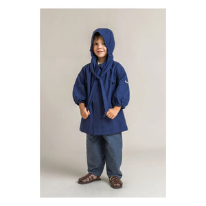 Fluff - Richelito Waterproof Coat | Dark Blue