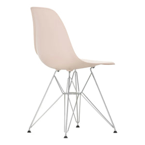 Vitra - DSR Plastik sandalye - krom çerçeve - Charles & Ray Eames | Yumuşak pembe