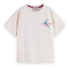 Scotch & Soda - Scotch & Soda Artwork T-Shirt | Creme