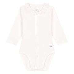 Petit Bateau - Beyaz Beden Yaka