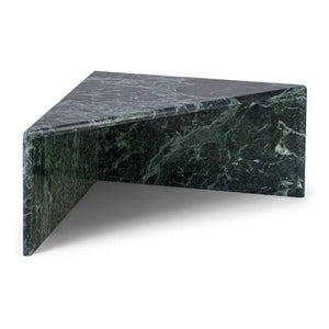 The Socialite Family - Triangolo Marble Side Table | Green Marble