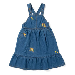 Hundred Pieces - Giant Apron Dress Boots | Blue