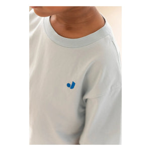 Jenest - Mase J organik pamuklu T-shirt | Açık mavi