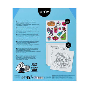 Omy - Boyama Kitabı Boutique - Çiftçi Pazarı