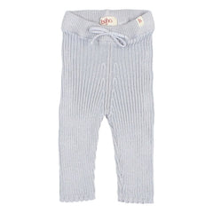 Búho - Fitted Organic Cotton Leggings | Light Blue