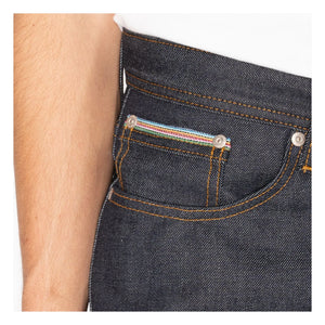 Naked & Famous - Jean Weird Guy Dia De Los Muertos Selvedge | Indigo