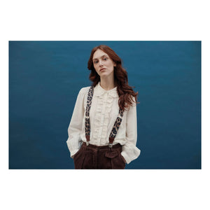 Emile et Ida - Bestickte Bluse Charline | Creme