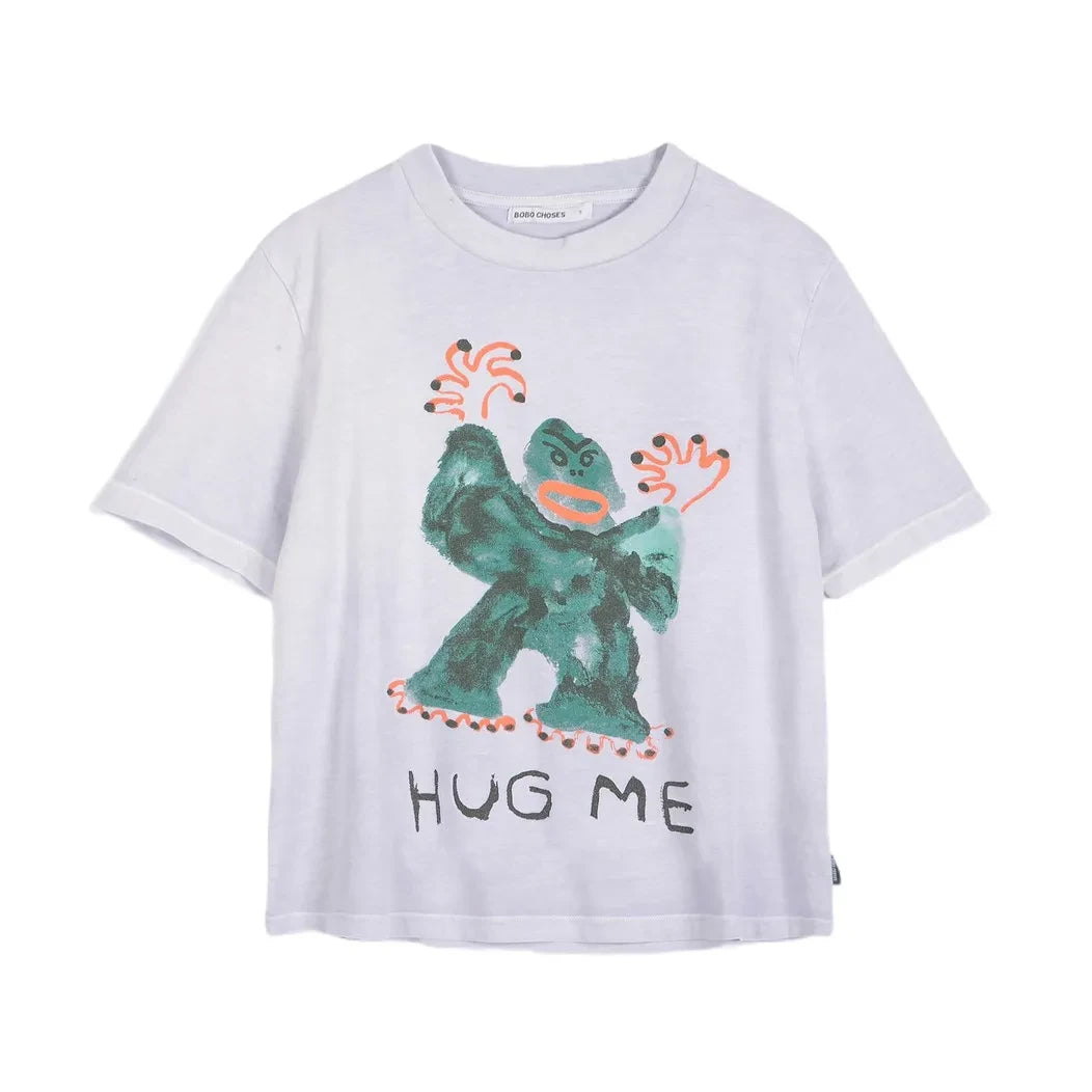 Bobo Choses - Hug Me organik pamuklu Tişört | Lavanta