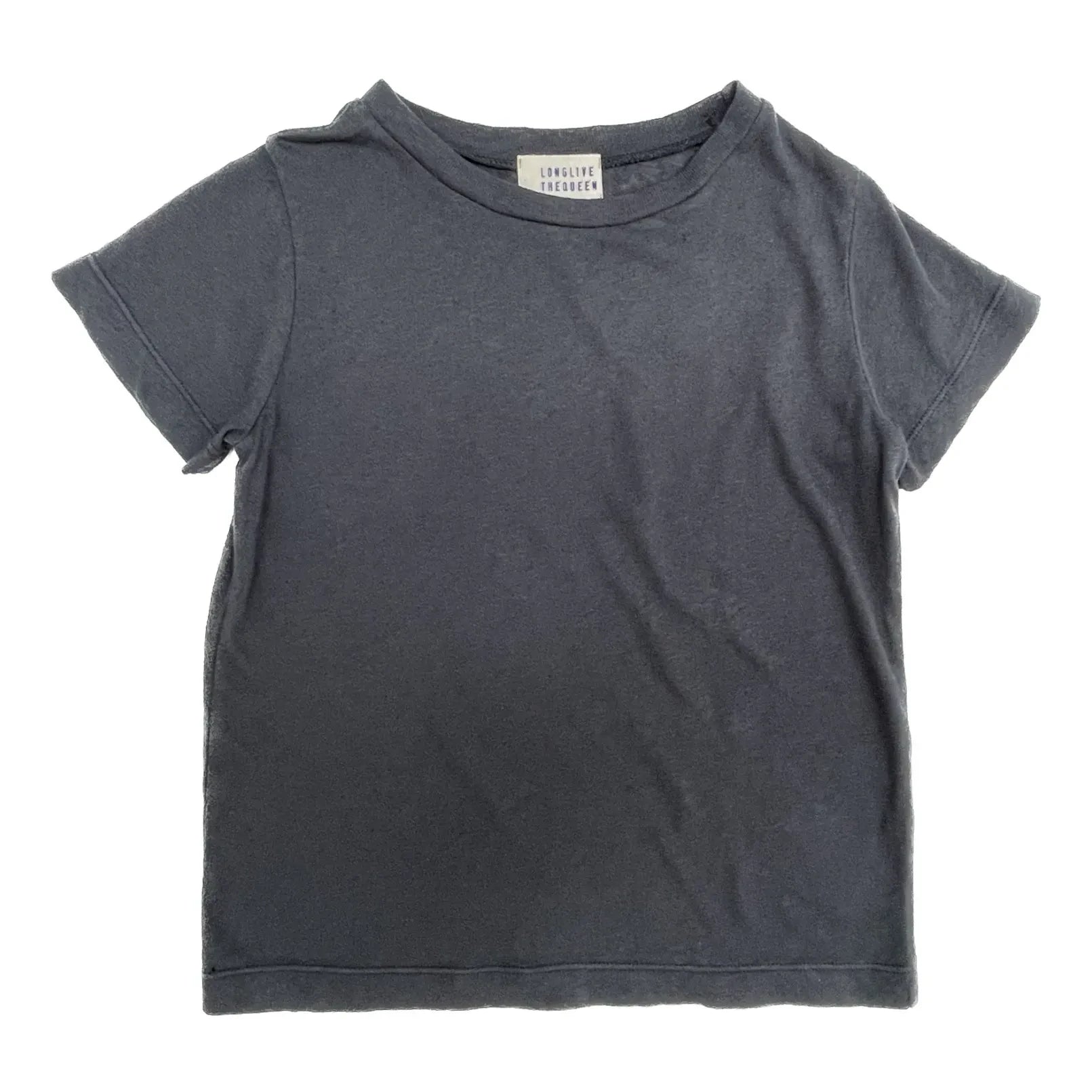Longlivethequeen - Bio-Baumwoll-T-Shirt | Nachtblau