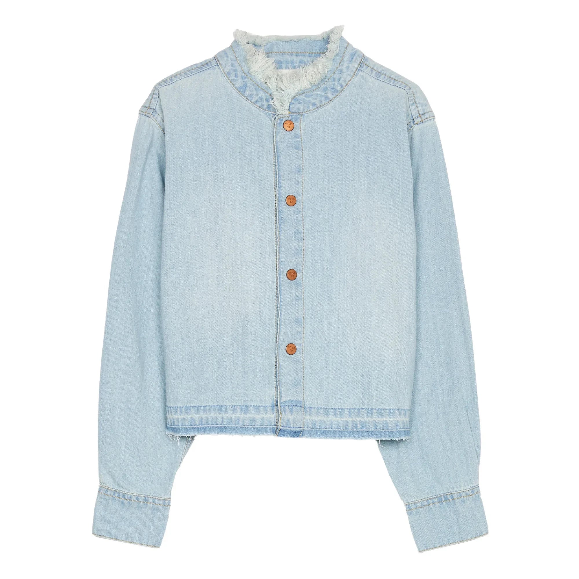Finger in the Nose - Hena Shirt | Bleached Denim