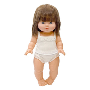 Minikane - Cerise doll in ribbed knitted suit
