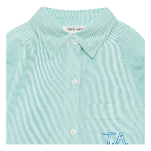 True Artist - Striped Shirt No.6 | Green