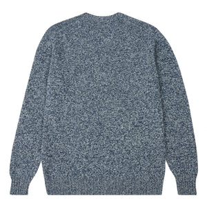 Hartford - Shetland sweatshirt | İndigo mavi
