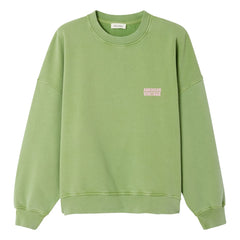 American Vintage - Plizzy Pamuklu Sweatshirt | Soluk Yeşil